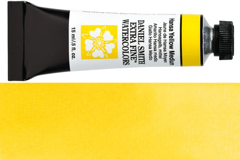 WCDS HANSA YELLOW MEDIUM 15ML DJ284600039 DANIEL SMITH WATERCOLOR