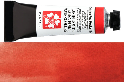 CADMIUM RED MED HUE 15ML DJ284600222 DANIEL SMITH WATERCOLOR