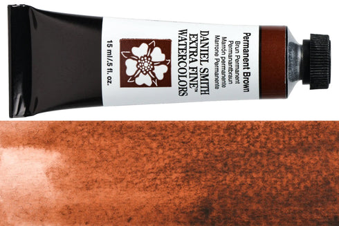 PERMANENT BROWN 15ML DJ284600068 DANIEL SMITH WATERCOLOR