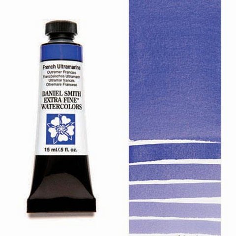 FRENCH ULTRAMARINE 15ML DJ284600034 DANIEL SMITH WATERCOLOR