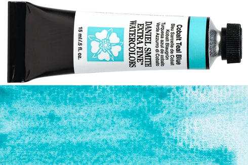 COBALT TEAL BLUE 15ML DJ284600028 DANIEL SMITH WATERCOLOR