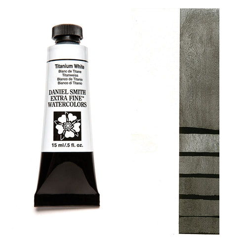 TITANIUM WHITE 15ML DJ284600118 DANIEL SMITH WATERCOLOR
