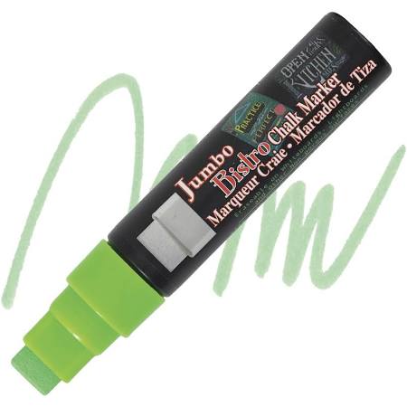 CHALK MARKER JUMBO FL. GREEN