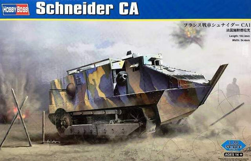 HOBBYBOSS 1/35 SCHNIEDER CA - EARLY PLASTIC MODEL