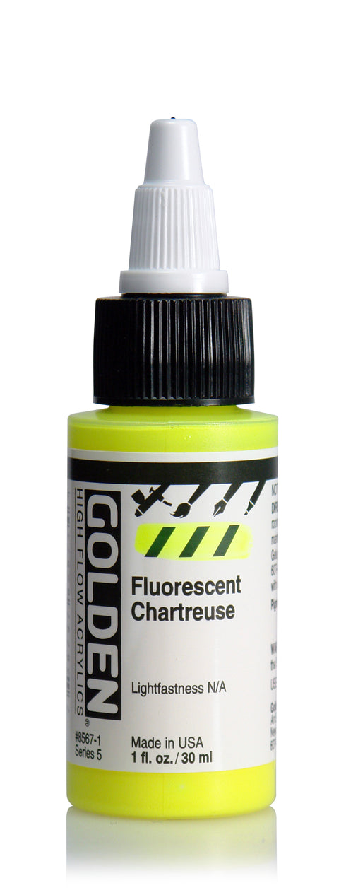 GOLDEN HIGH FLOW ACRYLIC FLRSCT CHARTREUSE