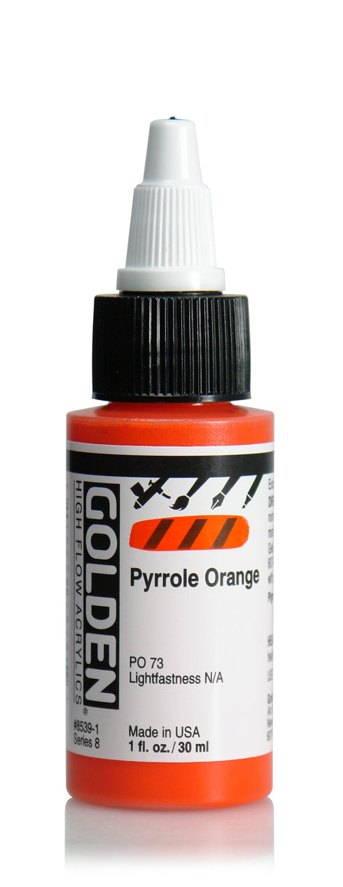 HIGH FLOW ACRYLIC PAINT PYRROLE ORANGE