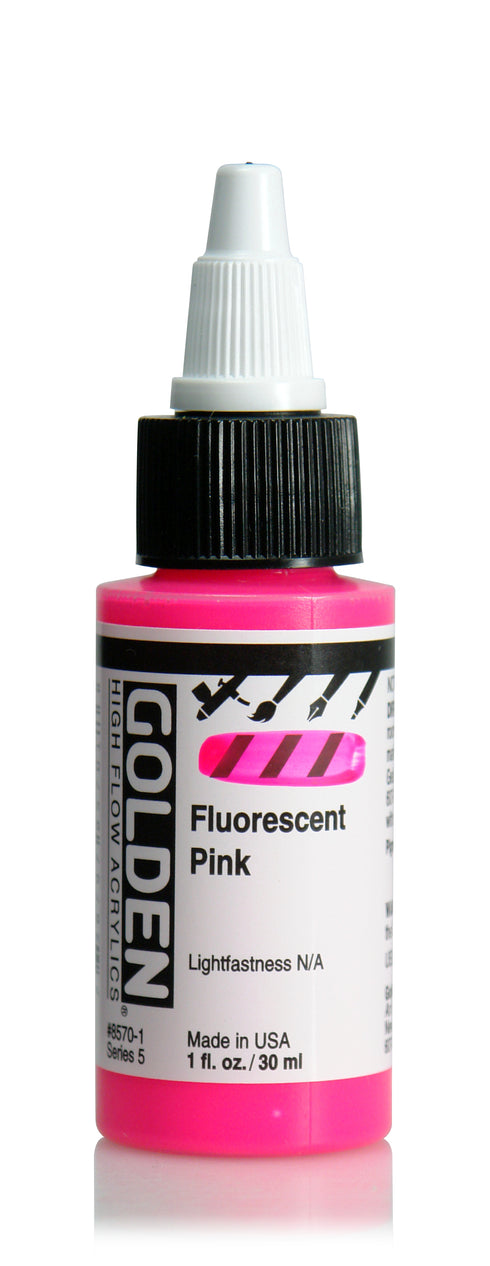 GOLDEN HIGH FLOW ACRYLIC FLRSCT PINK