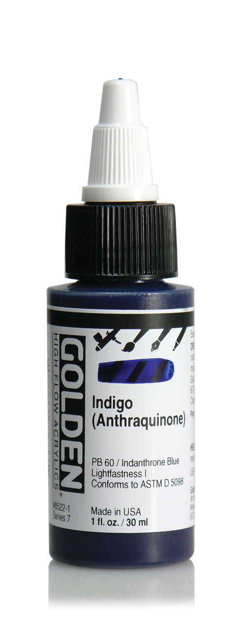 HIGH FLOW ACRYLIC PAINT INDIGO ANTHRAQUINONE