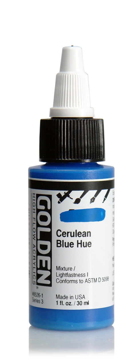 HIGH FLOW ACRYLIC PAINT CERULEAN BLUE HUE 1O