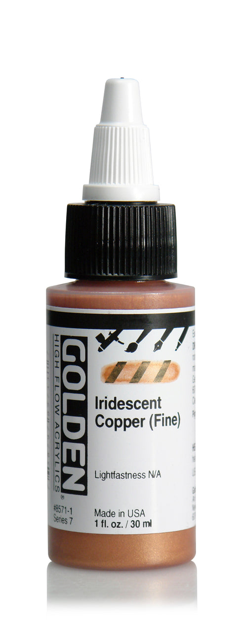 HIGH FLOW ACRYLIC PAINT IRIDESCENT COPPERFINE