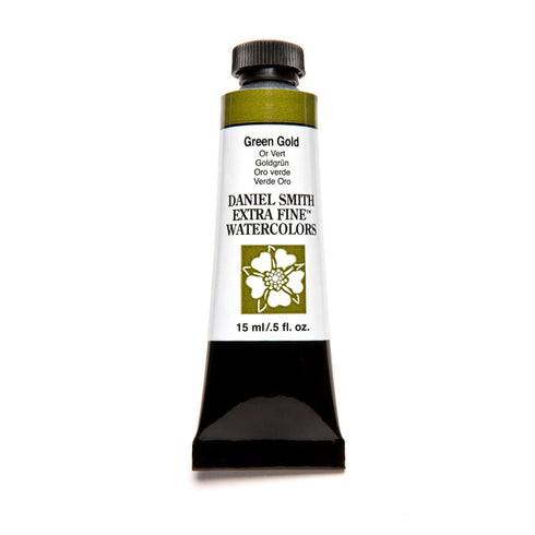 Extra-Fine Watercolors, 15ml Tubes, Green Gold