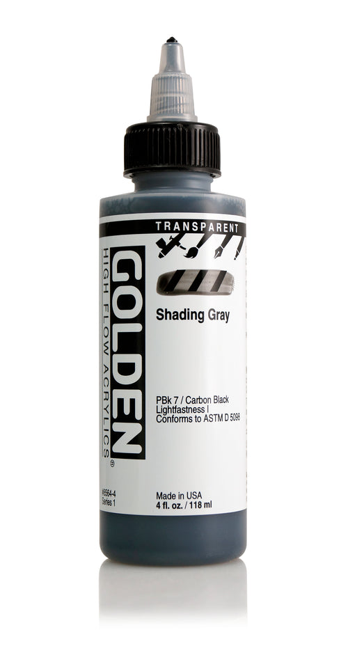 HIGH FLOW ACRYLIC PAINT SHADING GRAY 4OZ