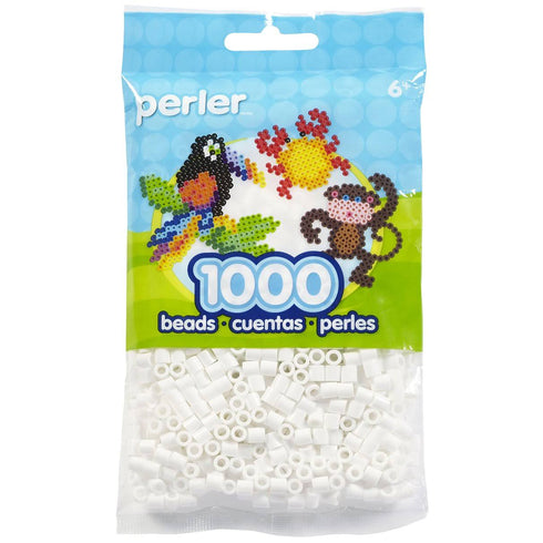 PERLER FUSE BEADS WHITE