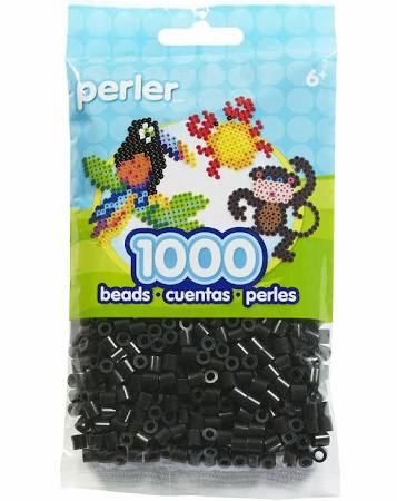 PERLER FUSE BEADS BLACK