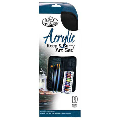 ART KIT ACR ACRYLIC ART SET 19PC