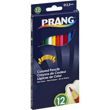 PRANG COLORED PENCILS 12 CT