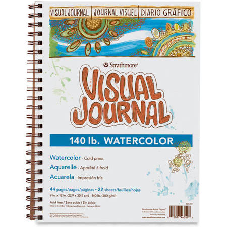 WC PAD 9X12 WATERCOLOR 140LB