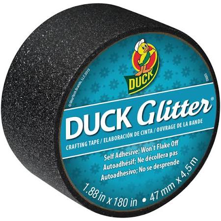 **Glitter Black Duck Tape