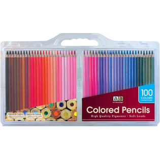 100 Color Pencils Set