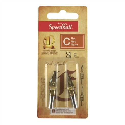 **C4/C5 Flat Drawing Nibs
