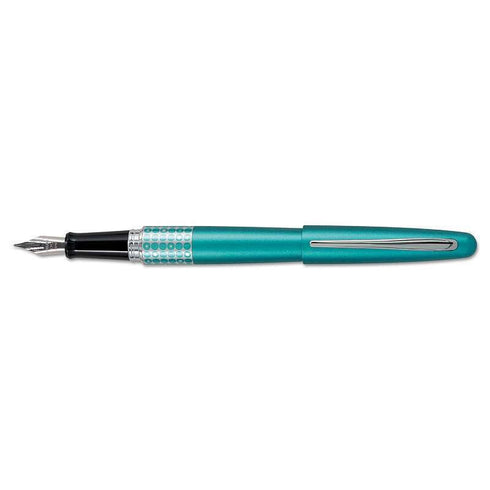 PILOT® MR RETRO POP COLLECTION FOUNTAIN PEN, TURQUOISE BARREL