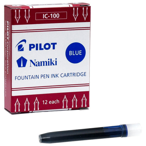BLU FOUNTAIN PEN INK CARTRIDGE
