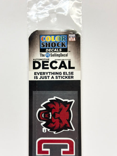 CENTRAL WASHINGTON DECAL W/ WILDCAT