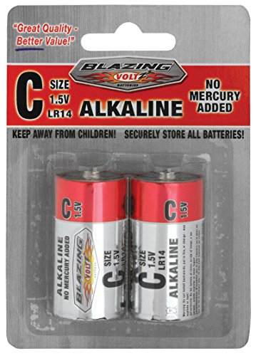 BATTERY C BATTERIES 2 PACK