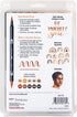 MARK DUAL BRUSH PENS SET PORTRAIT TOMBOW 10PC SET MARKER