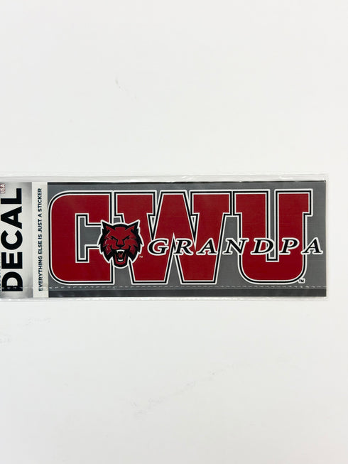 CWU GRANDPA DECAL