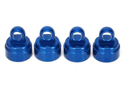 TRAXXAS 3767A BLUE-ANODIZED ALUMINUM SHOCK CAPS