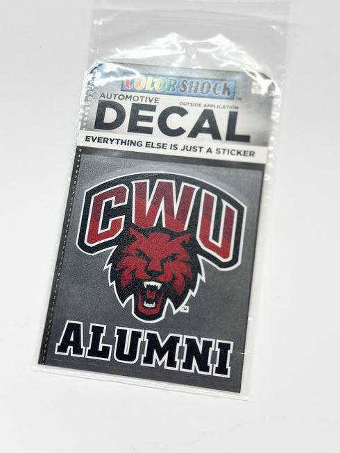 CWU ALUMNI DECAL