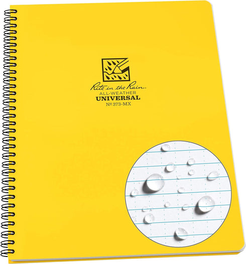 RR #373MX MAXI SPIRAL NOTEBOOK RITE IN THE RAIN ALL WEATHER WATERPROOF