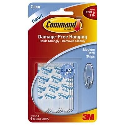 COMMAND REFILL STRIPS M 9PK