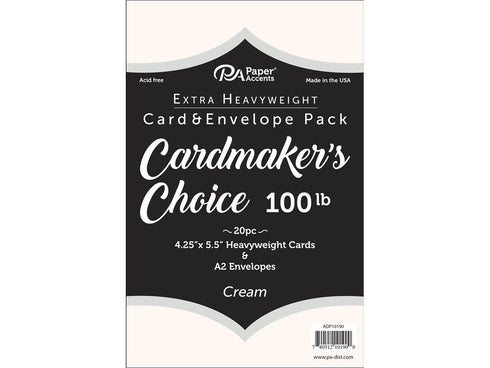 PAPER CREAM CARD & ENVELOPE PACK (BOX)