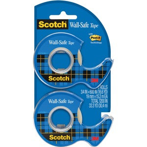 Wall Safe Tape 2Pk