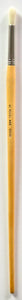 LONG HANDLE WHITE BRISTLE ROUND PAINT BRUSH