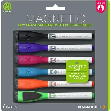 MAGNETIC DRY ERASE MARKERS