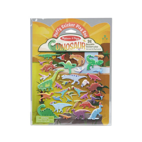 Dinosaur Puffy Sticker Play St