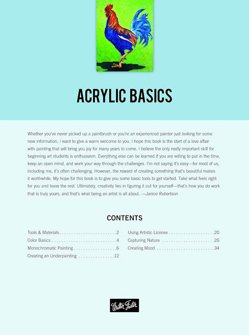 How To Draw & Paint Acrylic Ba