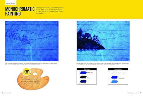 How To Draw & Paint Acrylic Ba