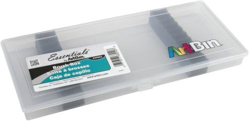 ArtBin Brush Box-14 Inch X 6 Inch X 1.25 Inch Translucent