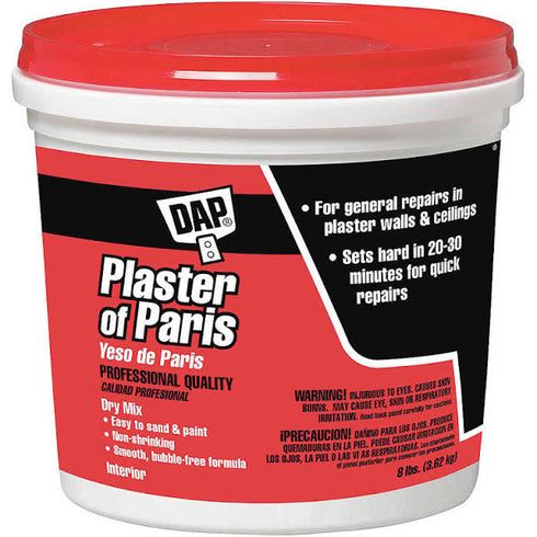 PLASTER OF PARIS DRY MIX 8LB