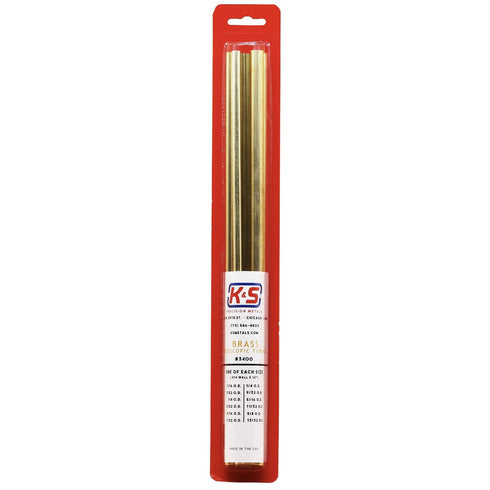Assort Brass Tubes Round #3400