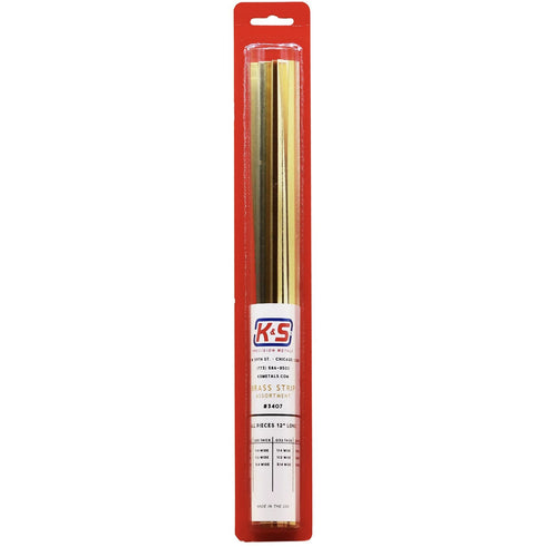 ASSORT BRASS STRIPS #3407