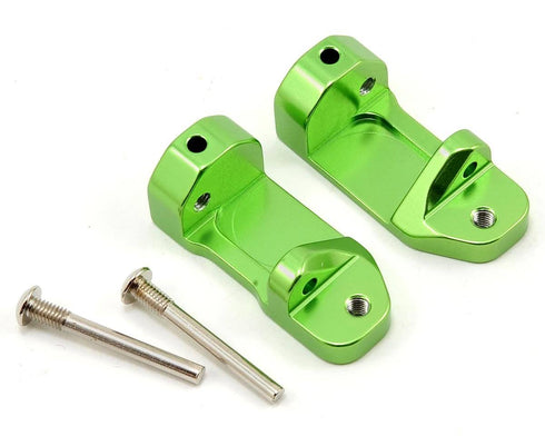 2WD ALUMINUM CASTER BLOCKS 30 DEG (GREEN) TRA3632G