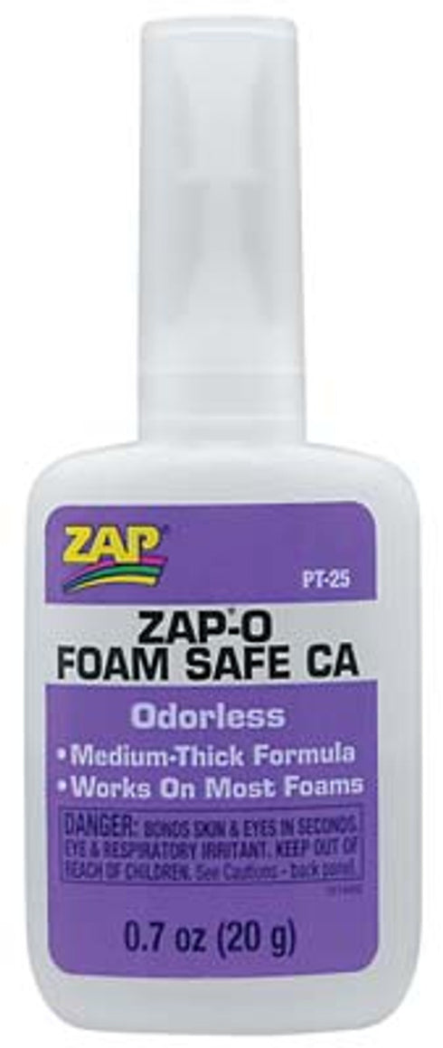 ZAP-O FOAM SAFE CA GLUE .7oz