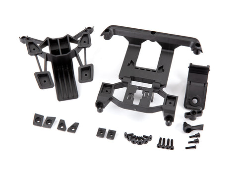 TRAXXAS BODY MOUNTS FRONT AND REAR/ 3X12MM CS (4) TRA9015