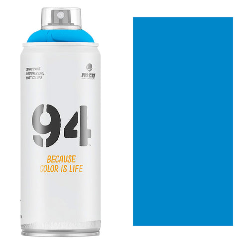 **Spray Paint  Fluor Blue Mont