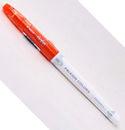 Orange Frixion Marker Pen